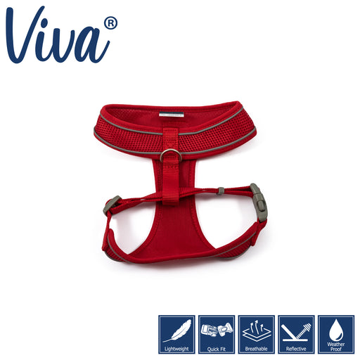 Ancol Viva Comfort Harness Large 53-74cm Red