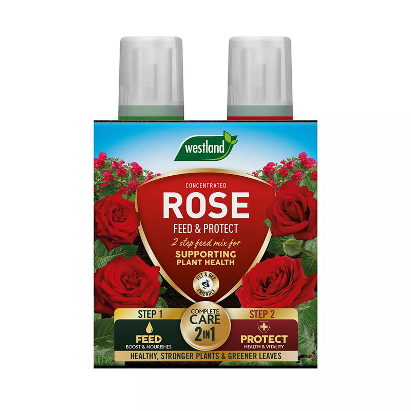 Westland Rose 2 in 1 Feed and Protect 2 x 500ml