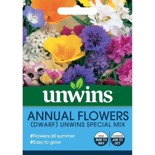 Annual Flowers Dwarf Unwins Special Mix