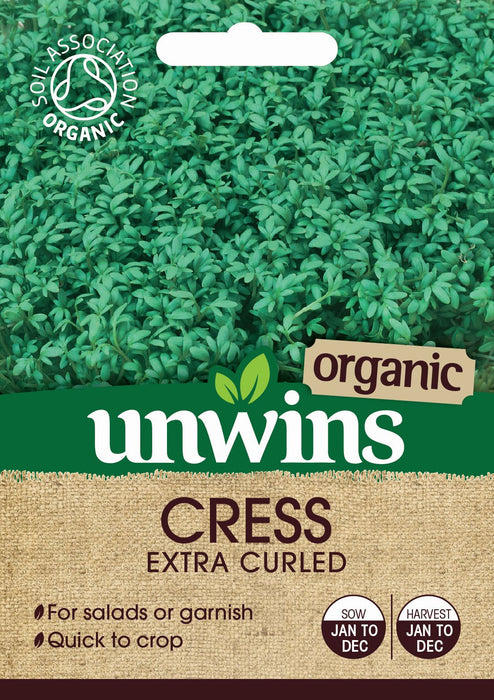 Cress Extra Curled Organic
