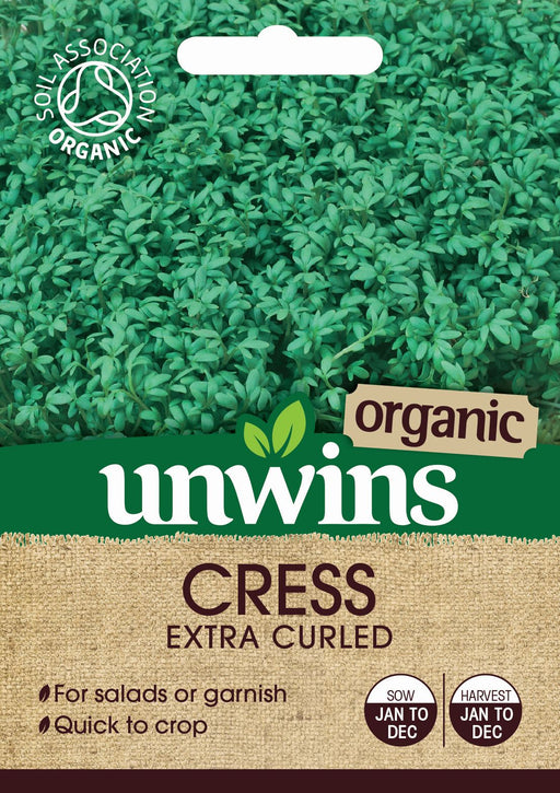 Cress Extra Curled Organic