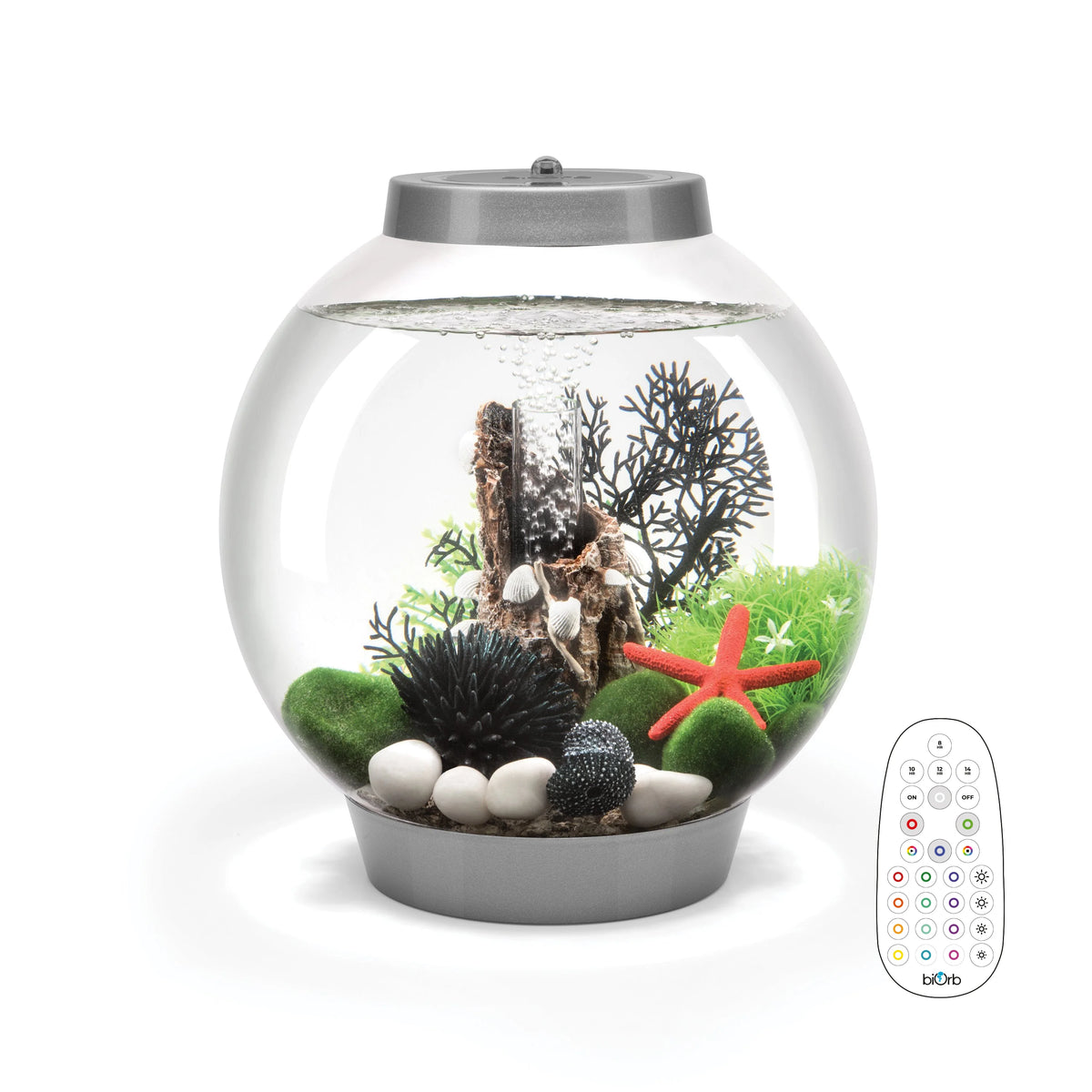 biOrb Classic Aquarium 15 Litre with Multi Colour LED Light Remote