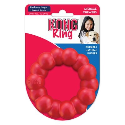 KONG Rubber Ring Medium-Large Red