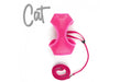 Ancol Soft Cat Harness & Lead Set Pink Large 17cm