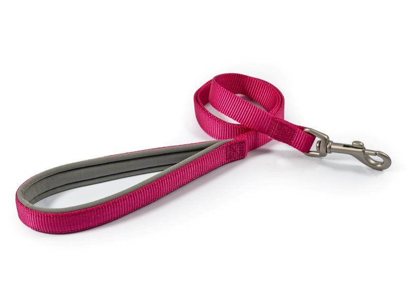 Viva Padded Nylon Lead Raspberry19mmx1m