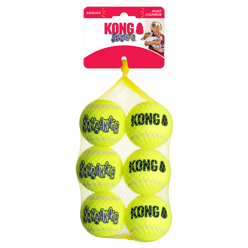 KONG SqueakAir Balls Medium 6pack