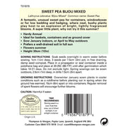 Sweet Pea Bijou Mix