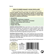 Bee Friendly - Wild Flower Snakes Head Fritil