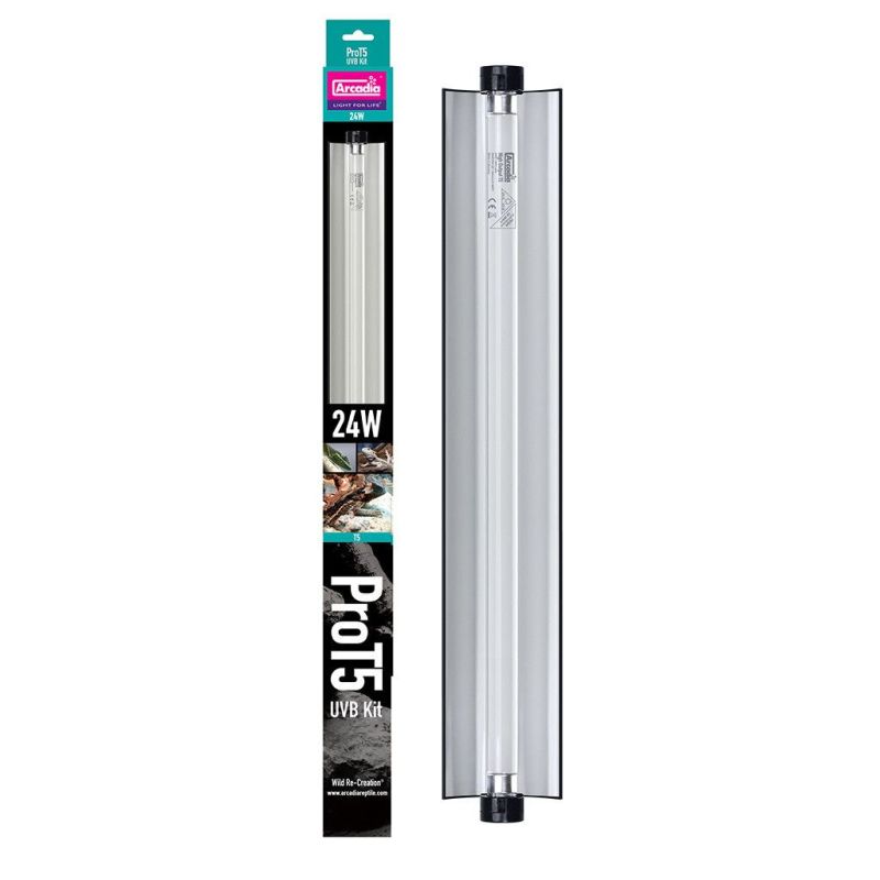 Arcadia Pro T5 UVB Kit Dragon14% UVB 39 Watt