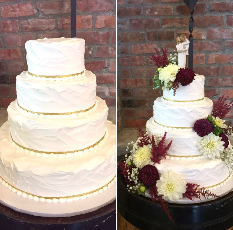 Autumn Mix Cake Flowers