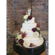 Autumn Mix Cake Flowers