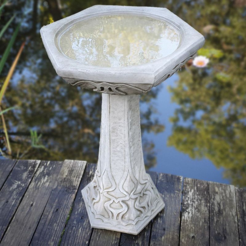 Art Nouveau Birdbath 61cm