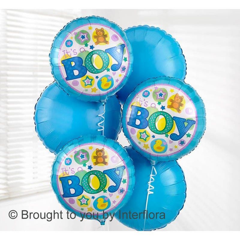 It's a Baby Boy Balloon Bouque