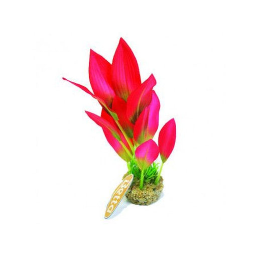 Betta Choice Red Flame Silk Plant 8in