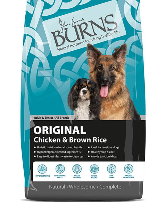 Burns Chicken & Brown Rice Dry Dog Food 12kg