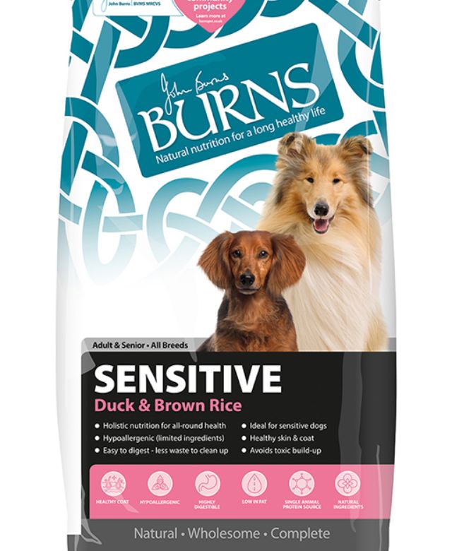 Burns Sensitive Duck 12KG