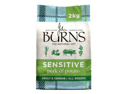 Burns Sensitive Pork & Potato Dry Dog Food 2kg