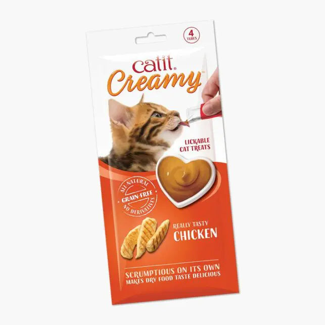 Catit Creamz Treats Chicken 4pk