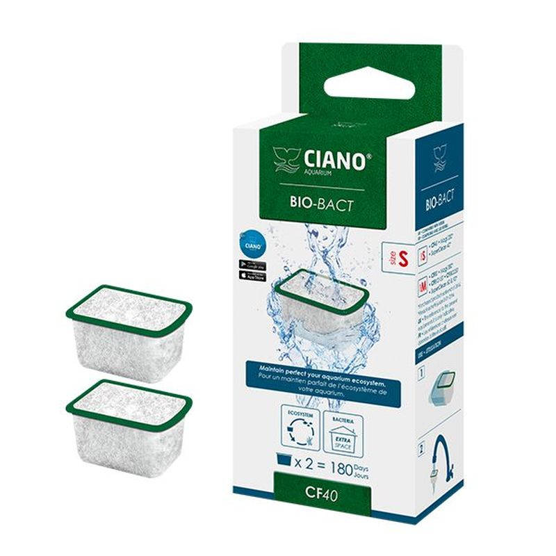 Ciano Bio-Bacteria Cartridge Small - Suitable For Ciano CF40 Filter
