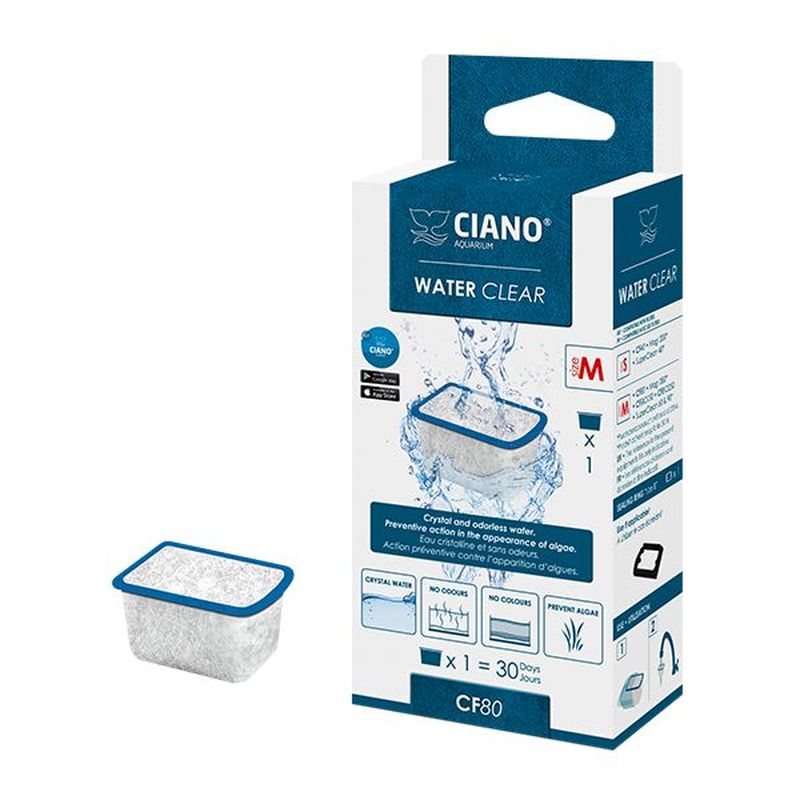 Ciano Water Clear Cartridge Medium - Suitable For Ciano CF80 Filter