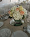 Cylinder Vase of Hydrangeas, Stock and Roses
