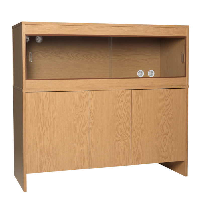 Monkfield Cabinet Oak 122x46x66cm