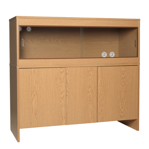 Monkfield Cabinet Oak 122x46x66cm