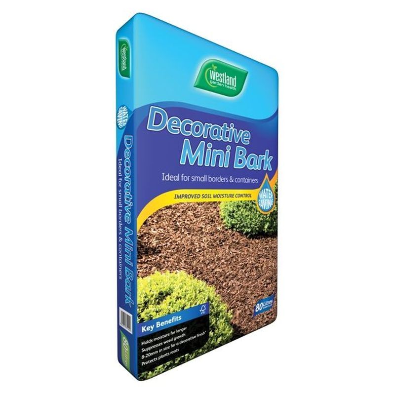 Westland Decorative Mini Chipped Bark 80L