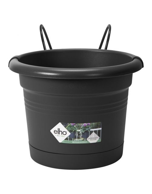 Elho Green Basics Balcony Potholder All in 1 Black