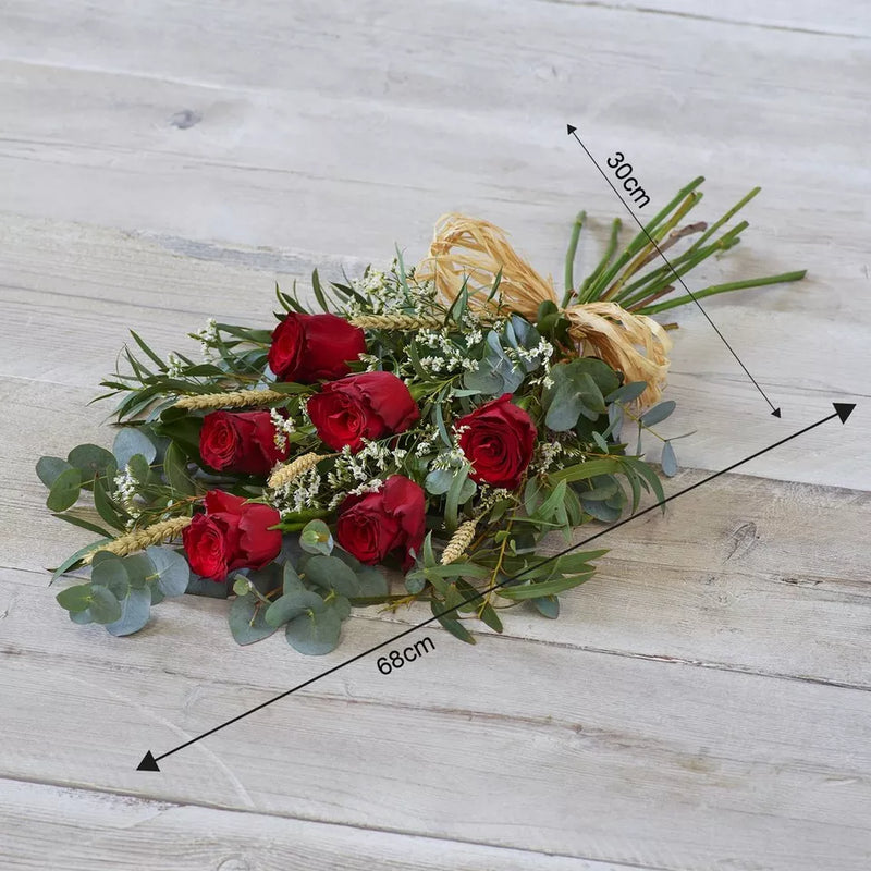 Simple Rose Sheaf Yellow