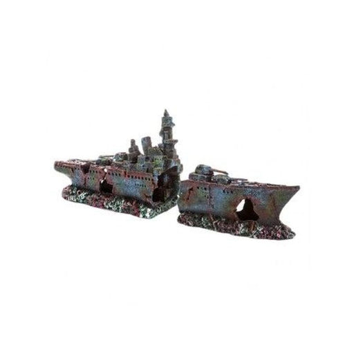 Shipwreck Frigate 2 piece 73 x 16.5 x 28.5cm