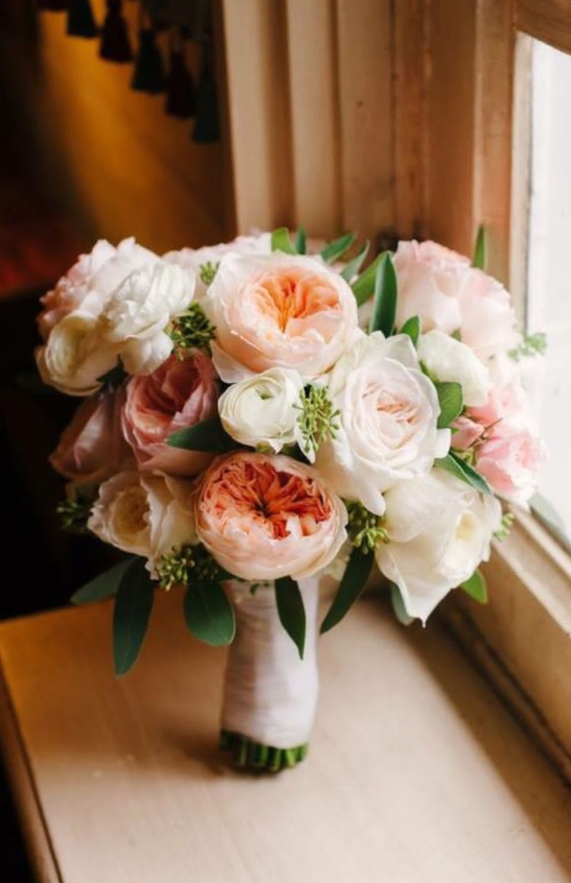 Garden Rose Braidal Bouquet