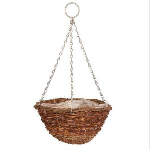 Gardman Rustic Hanging Basket 30cm 12"