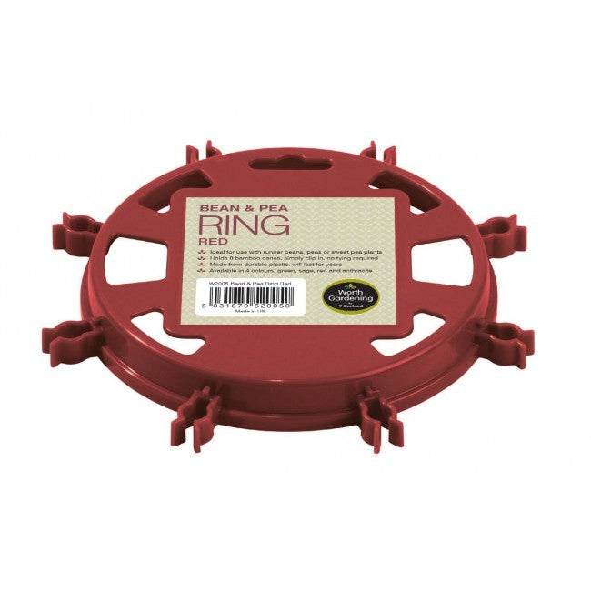 Garland Pea and Bean Ring Red