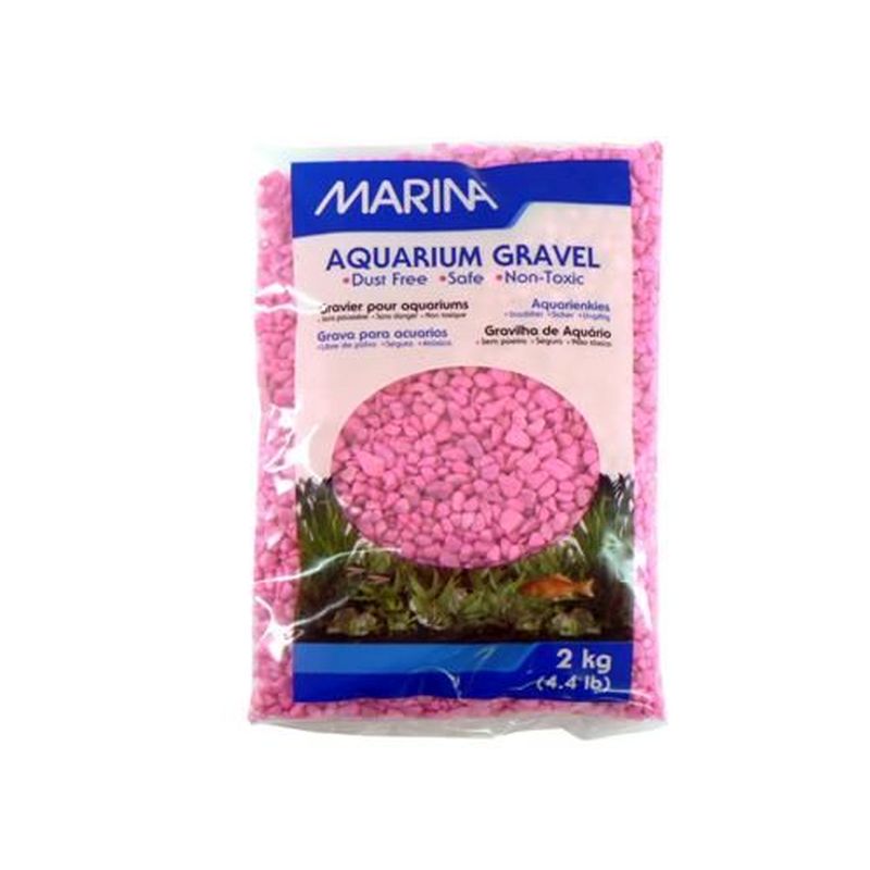 MARINA 2KG PINK AQUA.GRAVEL