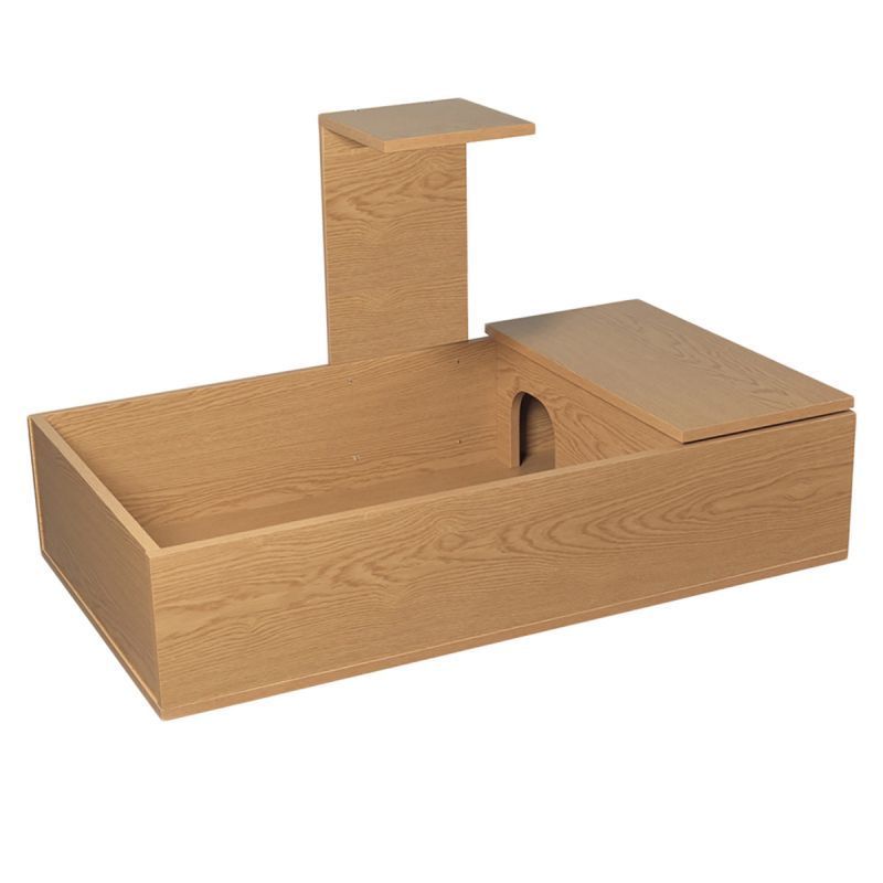 HabiStat Tortoise Starter Kit Oak Includes Table and Accessory Pack