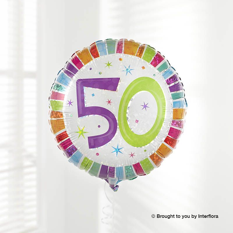 Happy 50th Birthday Balloon