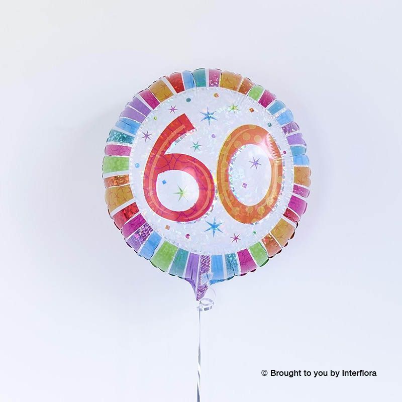 Happy 60th Birthday Balloon