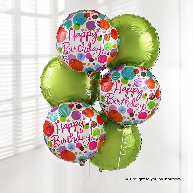 Add a Happy Birthday Balloon Bouquet