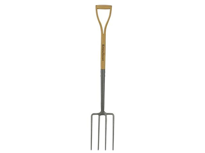 Kent and Stowe Carbon Steel Digging Fork
