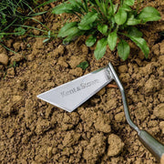 Kent and Stowe Stainless Steel Long 3 Edge Hoe