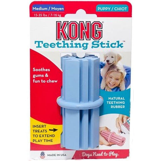 Kong Puppy Teething Stick Medium Blue
