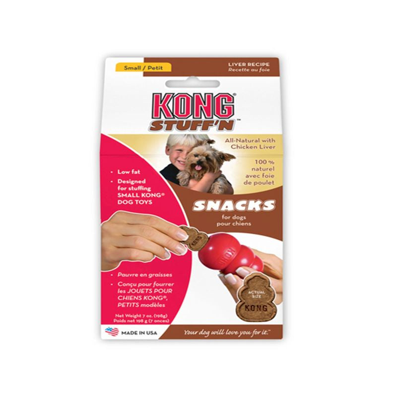 Kong Stuff n Snaps Mini Liver