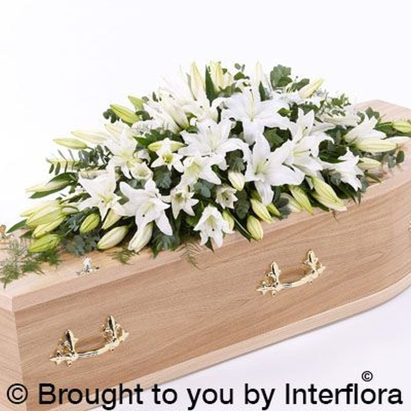 Lily Casket Spray