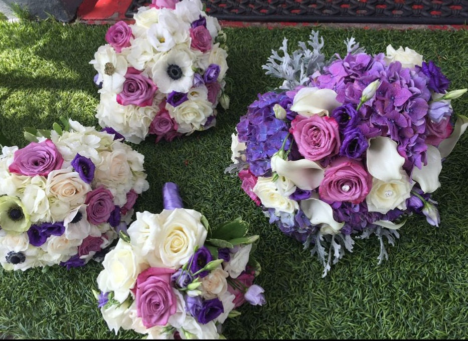 Lovly Lilacs Bridal Bouquets