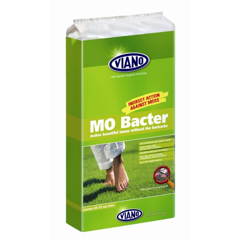 Mo Bacter Lawn Fertiliser and Moss Remover 20kg bag 200sqm