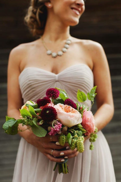 Mixed Bridesmaid Bouquets