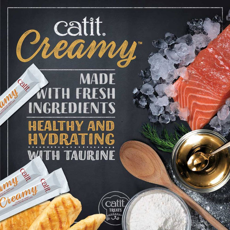 Catit Creamz Treats Chicken 4pk