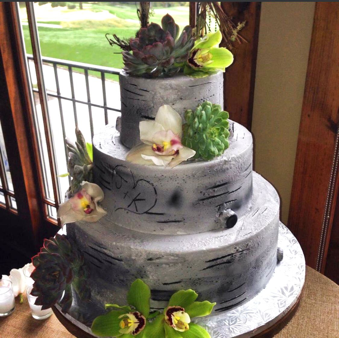 Orchid & Succulent Cake Flowers — Newlands Garden Centre