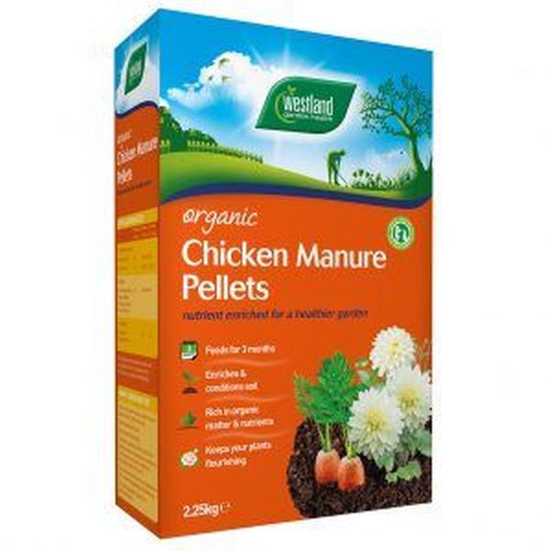 Organic Chicken Manure Pellets 2.25kg